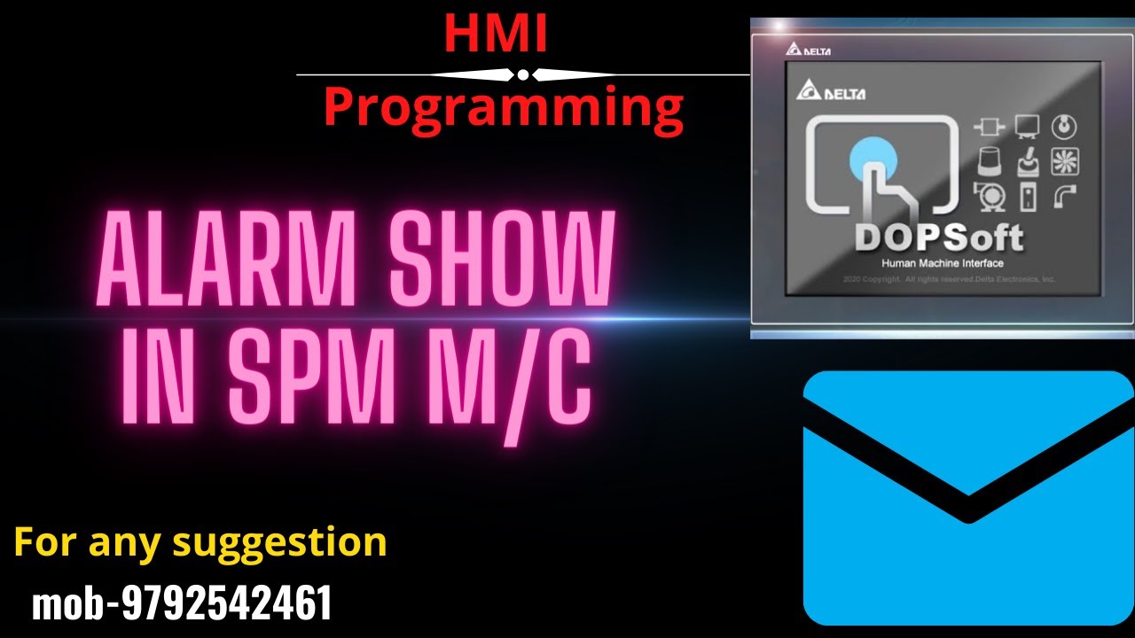 alarm show in delta hmi | alarm display in delta hmi | alarm setting in delta hmi | delta hmi alarm