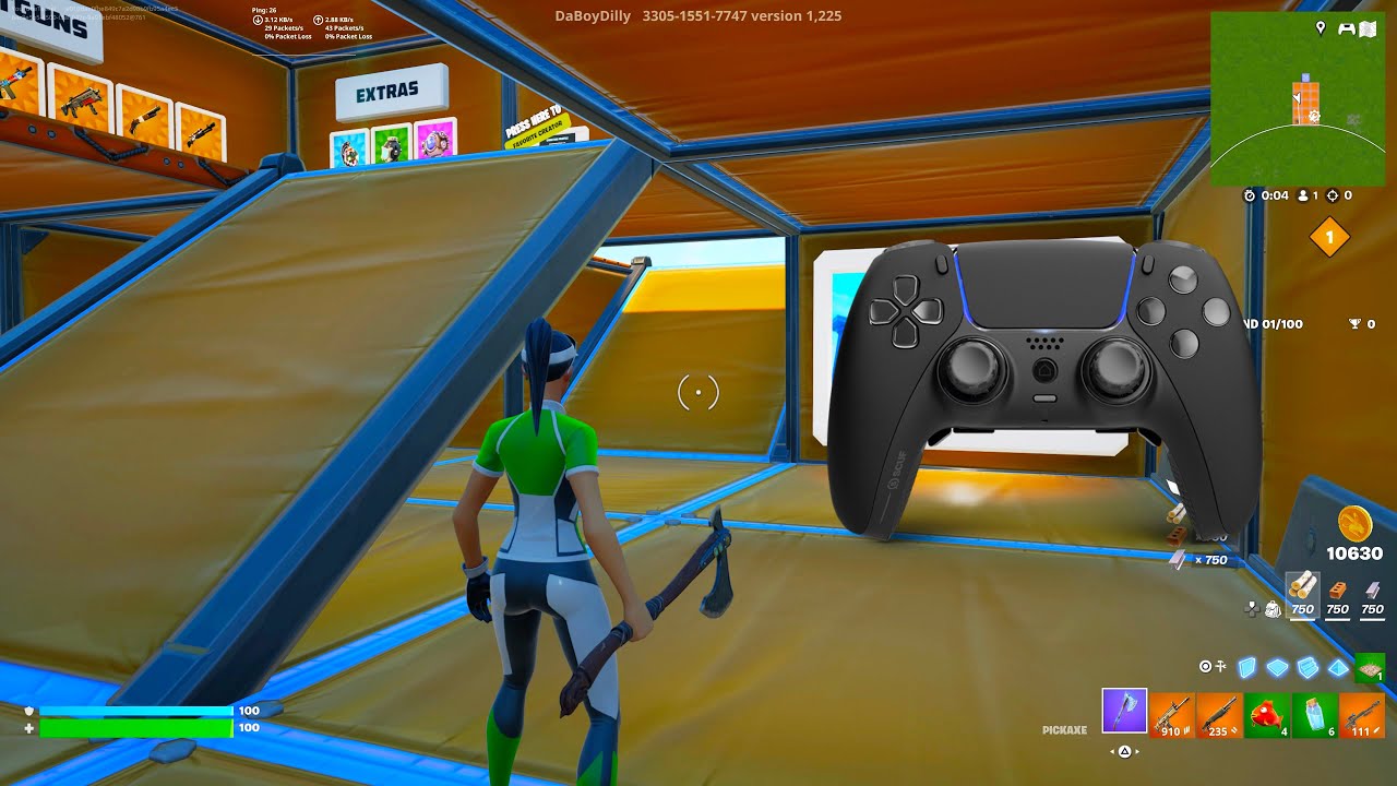 Fortnite 3v3v3v3 Go Goated Zone Wars Gameplay