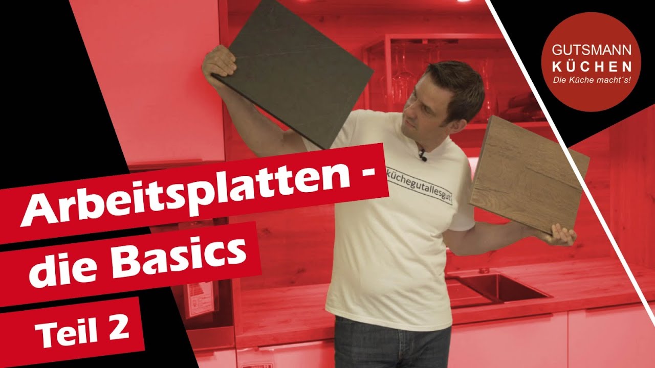 ARBEITSPLATTEN Teil 2 - die Basics - Die Übersicht für deine Küchenplanung! Holz, Glas, Beton uvm.