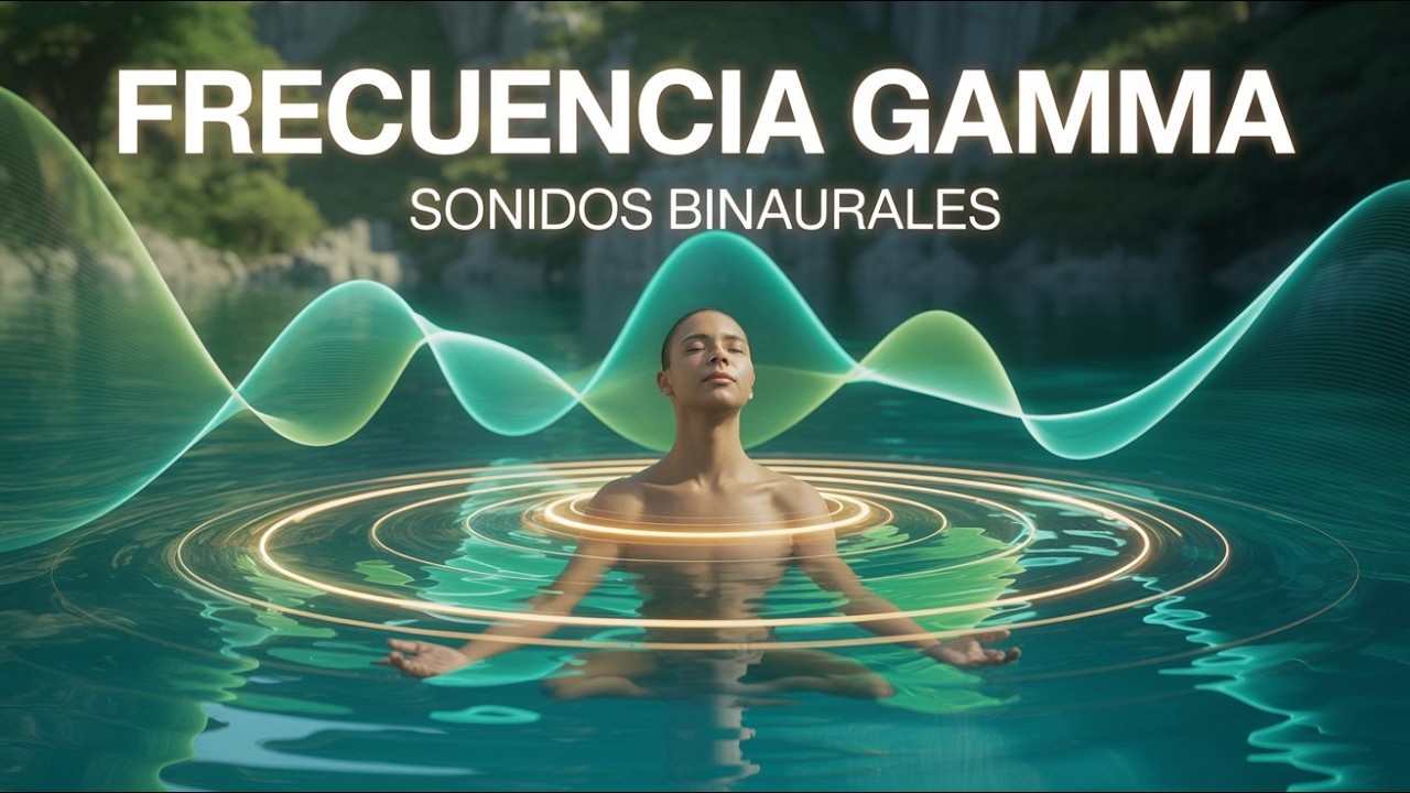 Frecuencia Gamma 40Hz 🧠 Sonidos Binaurales para Concentración, Enfoque Mental y Activación Cerebral
