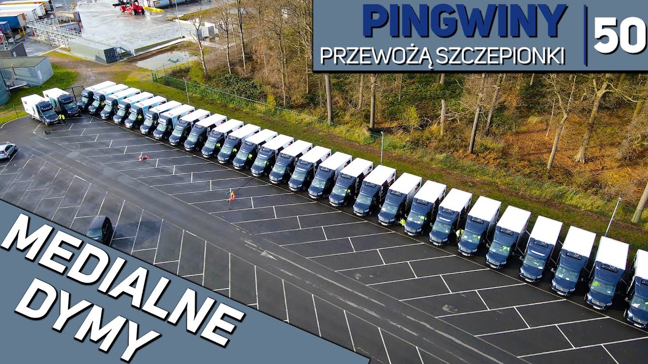 PINGWINY PRZEWOŻĄ SZCZEPIONKI! - RoadVlog odc50se2021