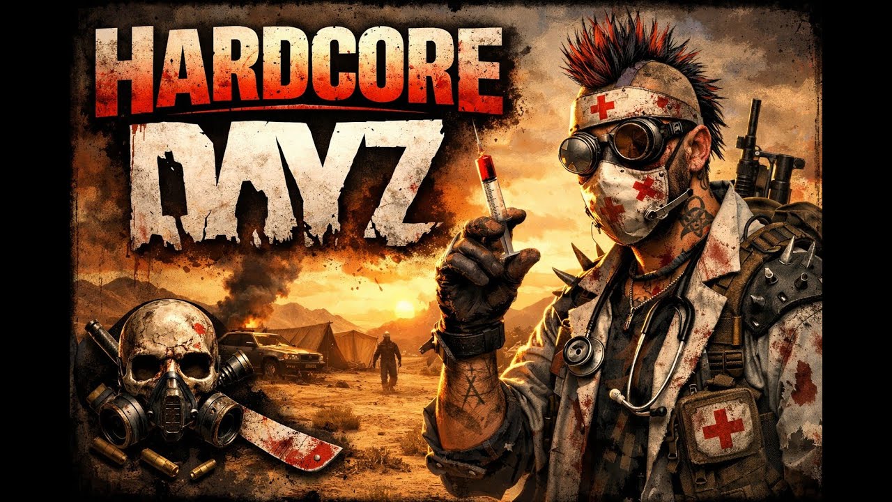 🔴[DayZ] HardCore DAYZ in TAKISTAN!   !kick !commands !jump #livestream #hardcore