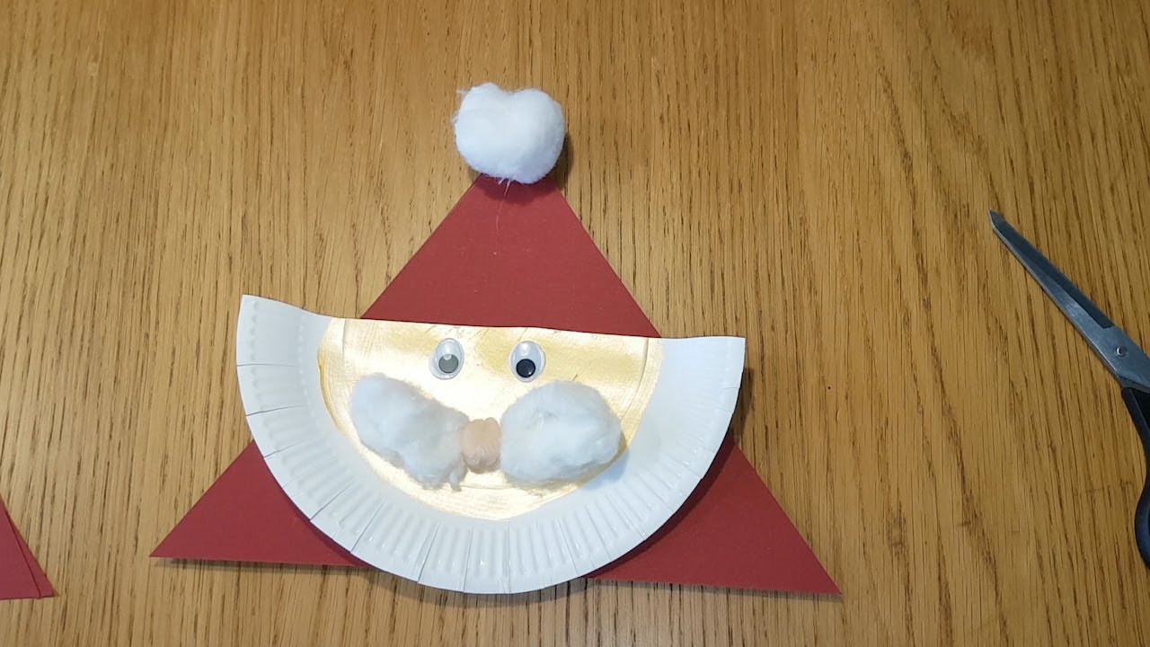 Nikolaus basteln für Kleinkinder