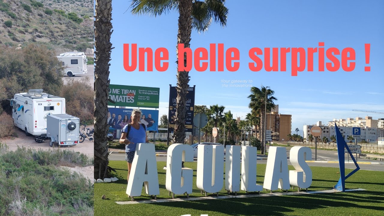 Aguillas une belle surprise ! #campingcar  #vanlifevoyages #vanlife