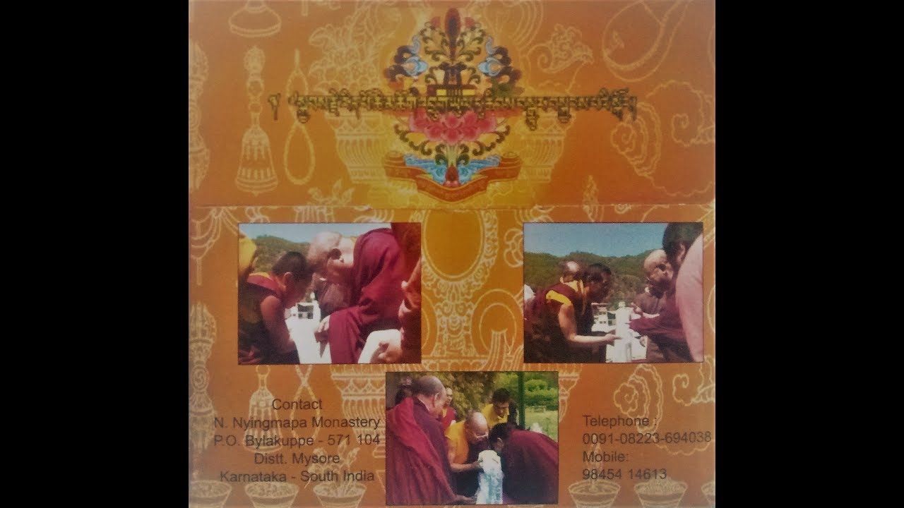 Kyabje Penor Rinpoche's Visit to Bhutan, 6th May 2003