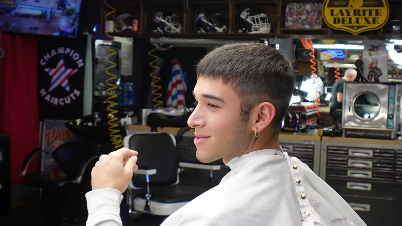December 14, 2025 menshaircut #barbershop #barber #haircut #fade #haircut #haircut #whitebarber