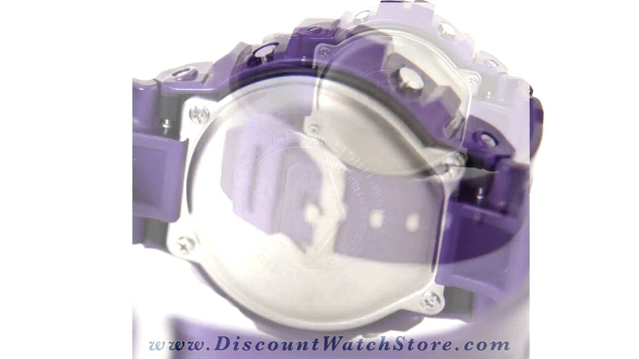 Casio Watch DW6900CC-6 Men's G-Shock Metallic Color Digital Watch - Video
