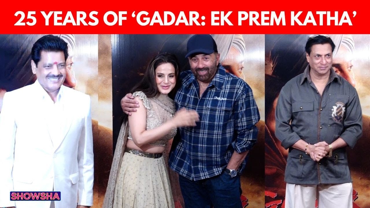 Sunny Deol, Ameesha Patel, Anil Sharma, Udit Narayan & MORE Mark 25 Years Of 'Gadar: Ek Prem Katha'