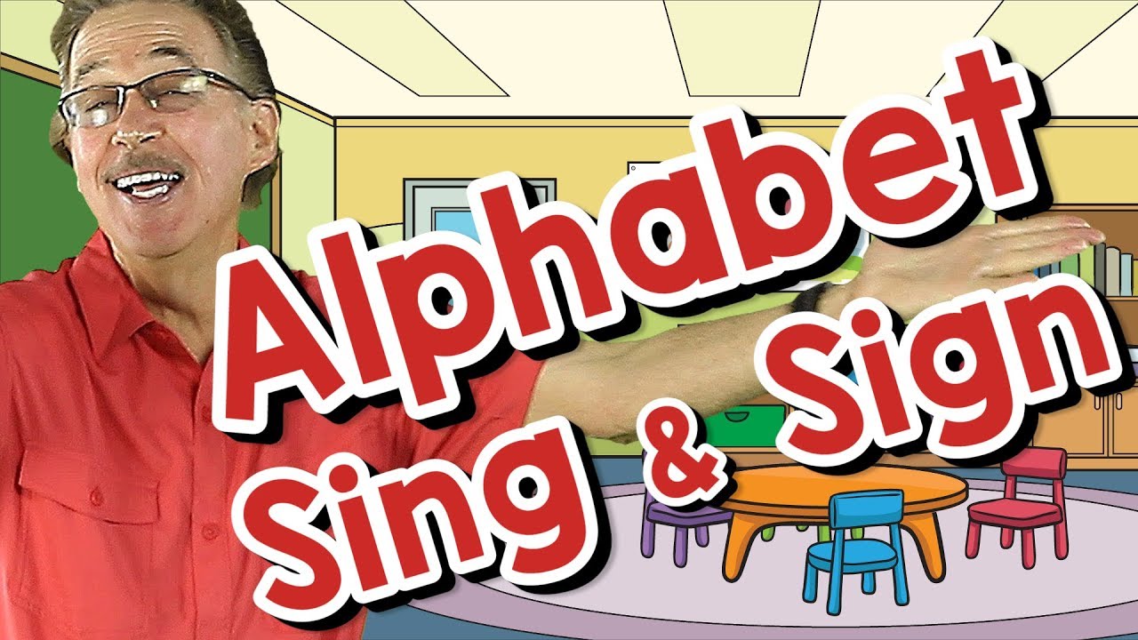 Alphabet Sing and Sign | ASL Song for Kids | Alphabet and Letter Sounds | Jack Hartmann