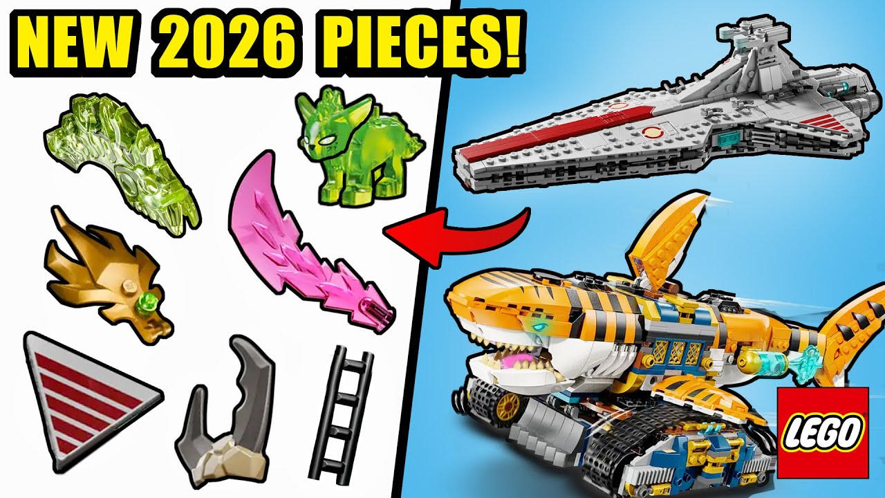НОВЫЙ НАБОР LEGO 2026 ГОДА С ЭКРАННЫМИ ДЕТАЛЯМИ