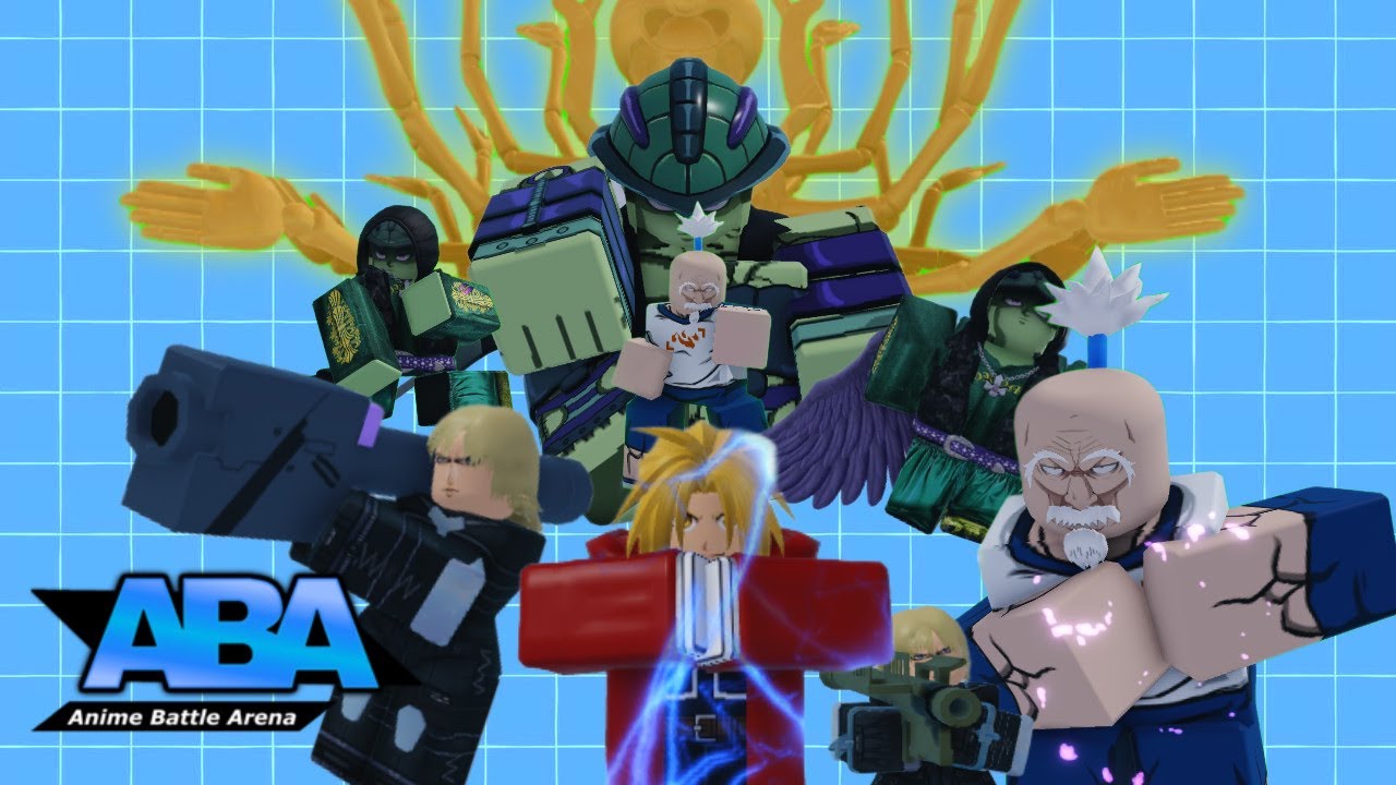 NEW ABA Update EDWARD ELRIC, MERUEM, NETERO, RAIDEN, GON REFRESH | ALL CHARS + COMBOS + MORE | ABA