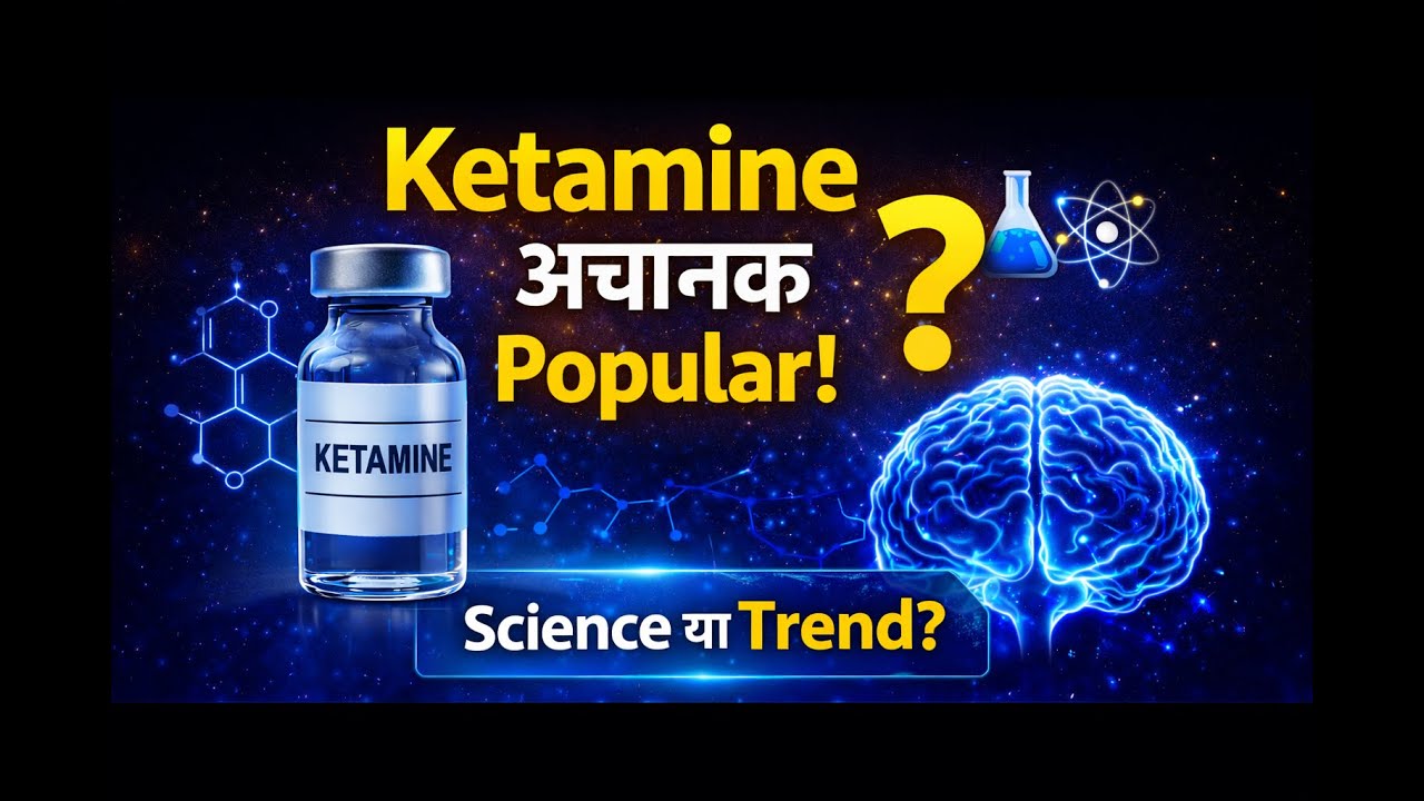 Ketamine अचानक इतना popular क्यों हो गया? | इसका विज्ञान और सच्चाई