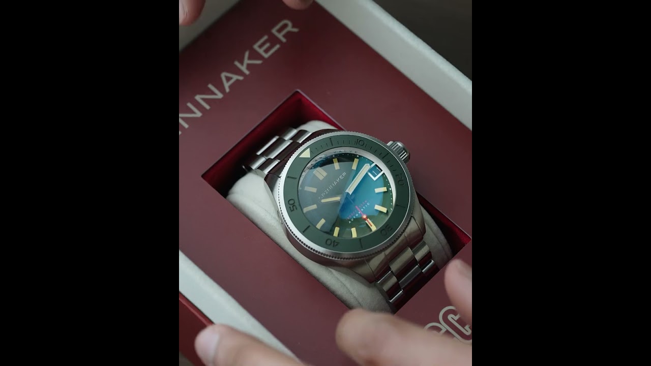 Hunter Green - Piccard Automatic | #spinnaker #watch #shorts #FYP