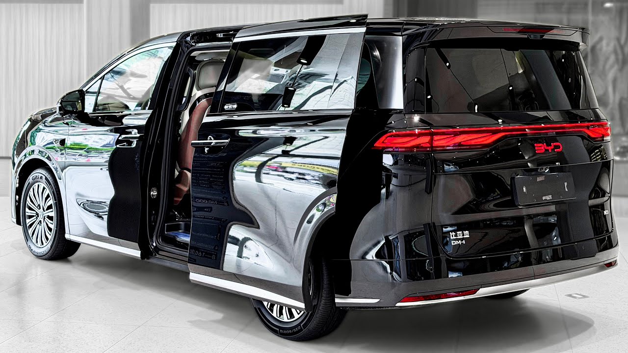 2025 BYD M9 Revealed – 7 Seater Luxury MPV of the Future!
