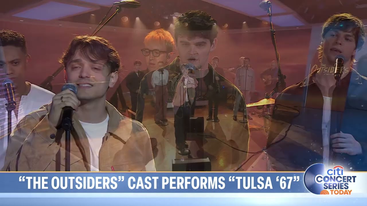 THE OUTSIDERS Broadway Cast - 