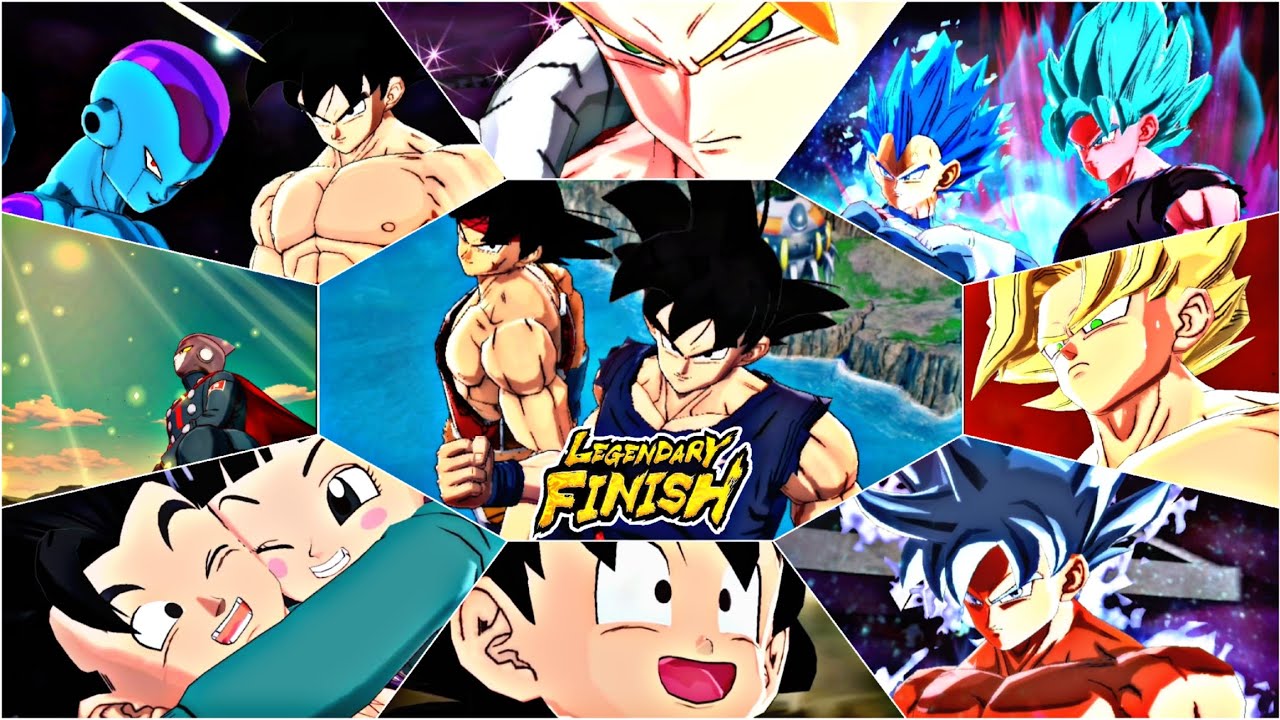 ALL LEGENDARY FINISHED 2018-2023!! 🔥 Dragon Ball Legends