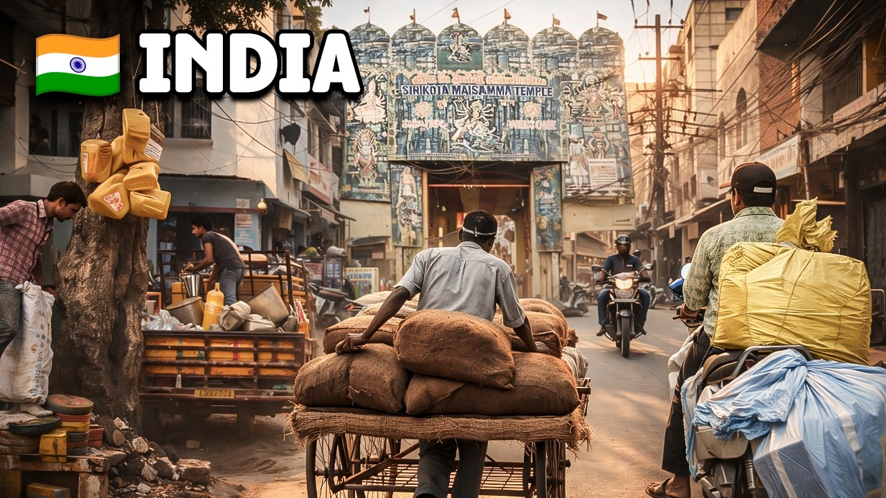Невероятно! Эти улицы показывают настоящую Индию 🇮🇳 | Внутри удивительной Индии