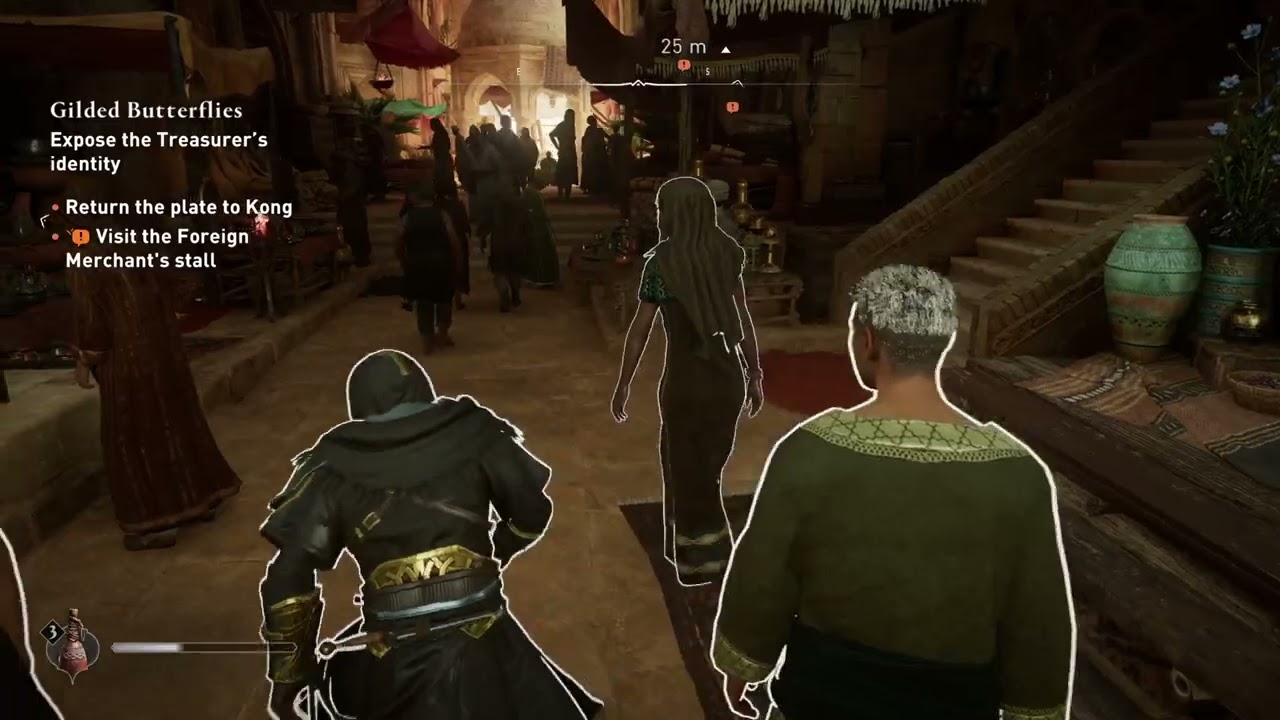 Assassin's Creed Mirage expose the treasurer's identity