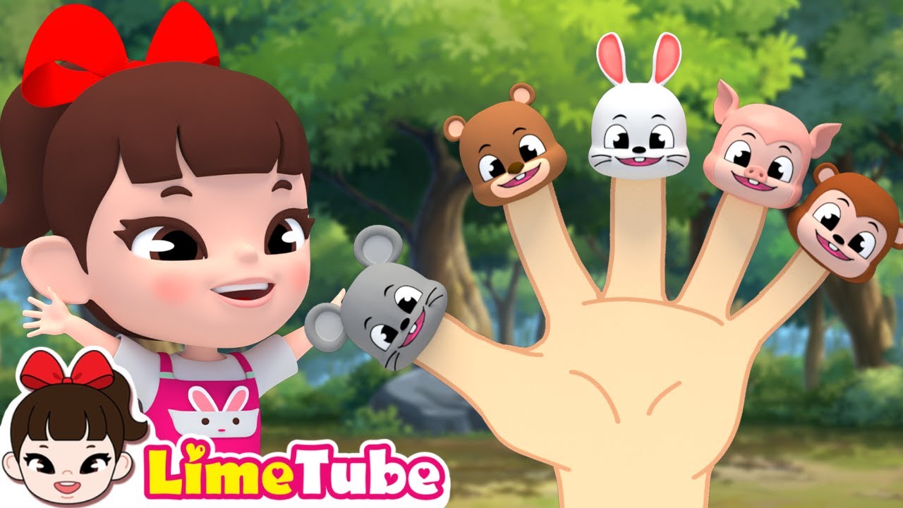 Hide and seek Animal inger Family +more Nursery Rhymes & Kids Songs | Kindergarten | LimeAndToys