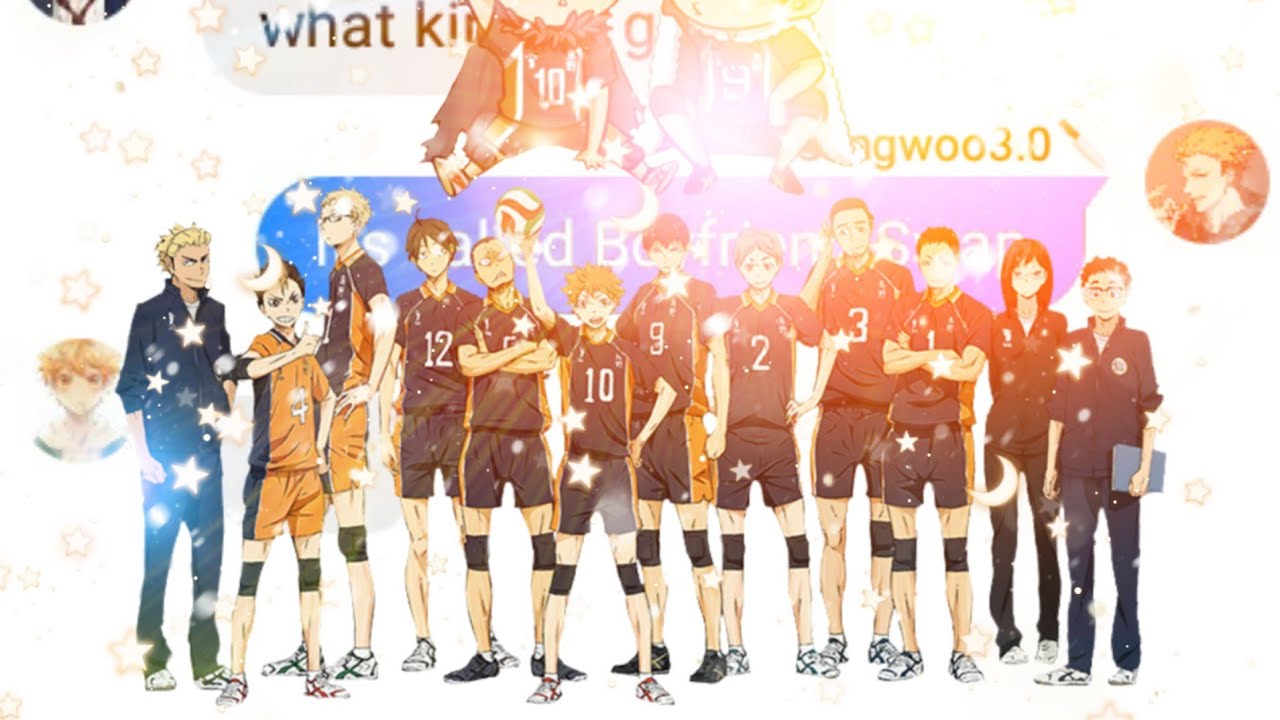 Haikyuu Text- Boyfriend Swap Part 1