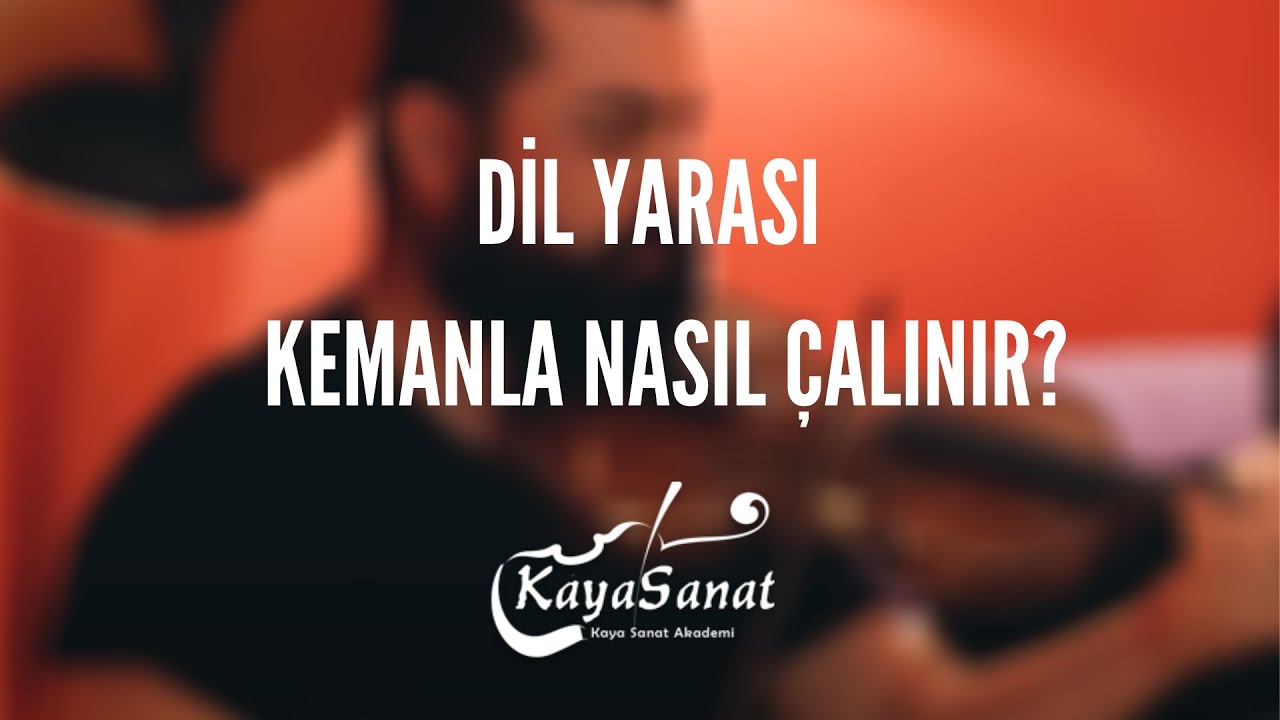 🎻 Orhan Gencebay - Dil Yarası Kemanla Nasıl Çalınır?