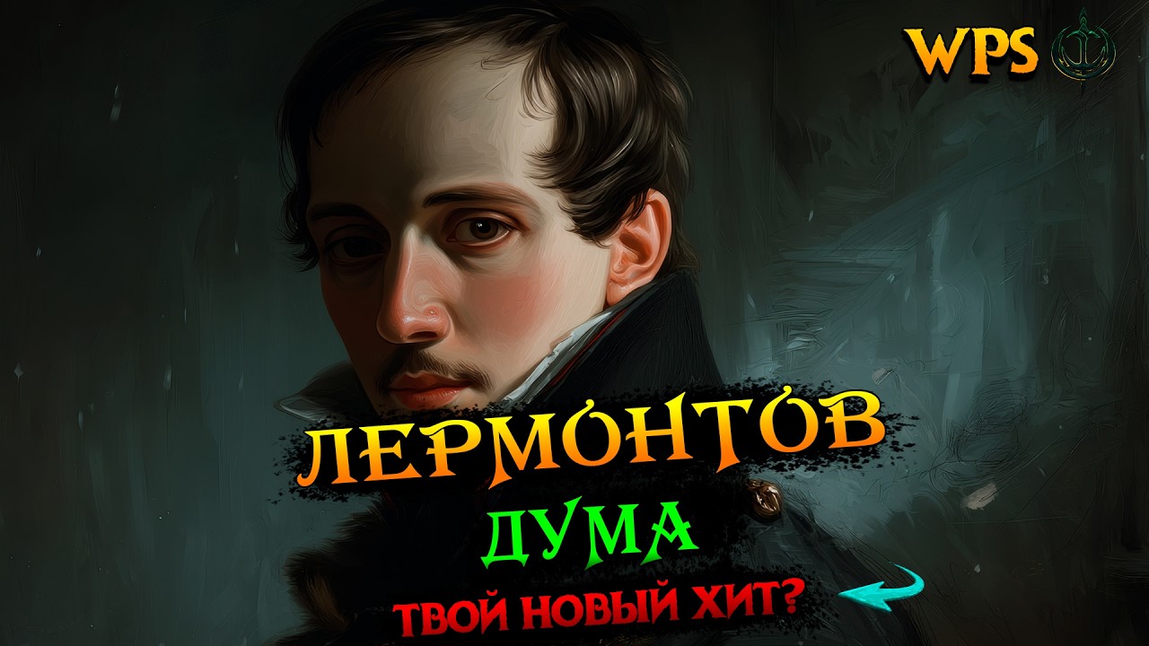 WPS - Михаил Лермонтов: Дума | #лермонтов #дума #поэзия