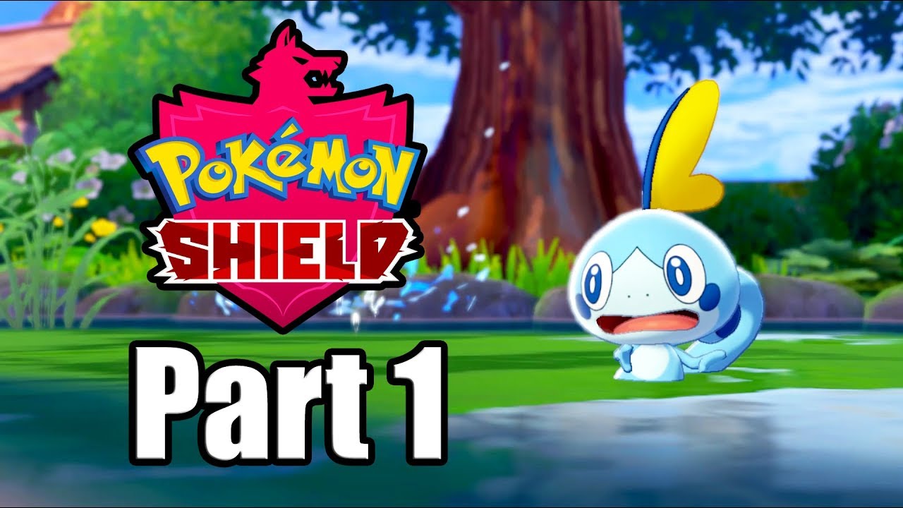 POKEMON SHIELD Gameplay Walkthrough Part 1 | Sobble for Starter - No Commentary [Switch 1080p]