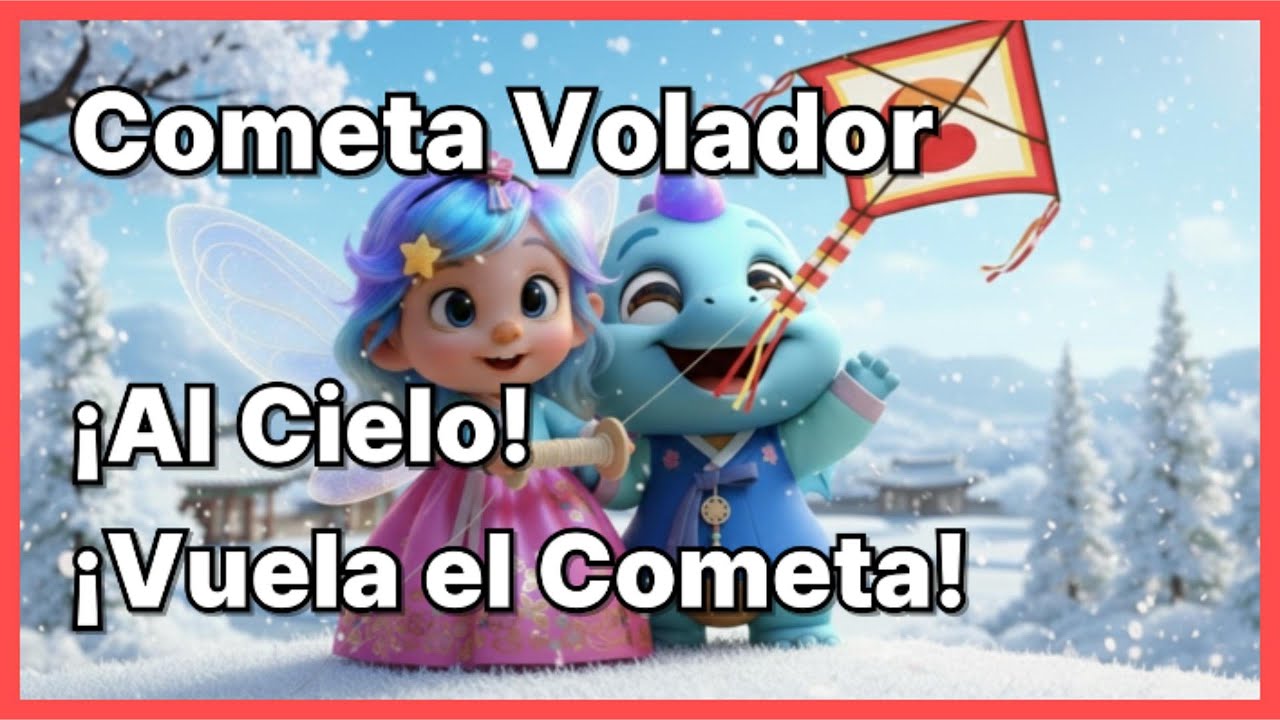 🎵 Canción del Cometa 🪁 | Juego Tradicional Infantil | Melo & Meloo Kids