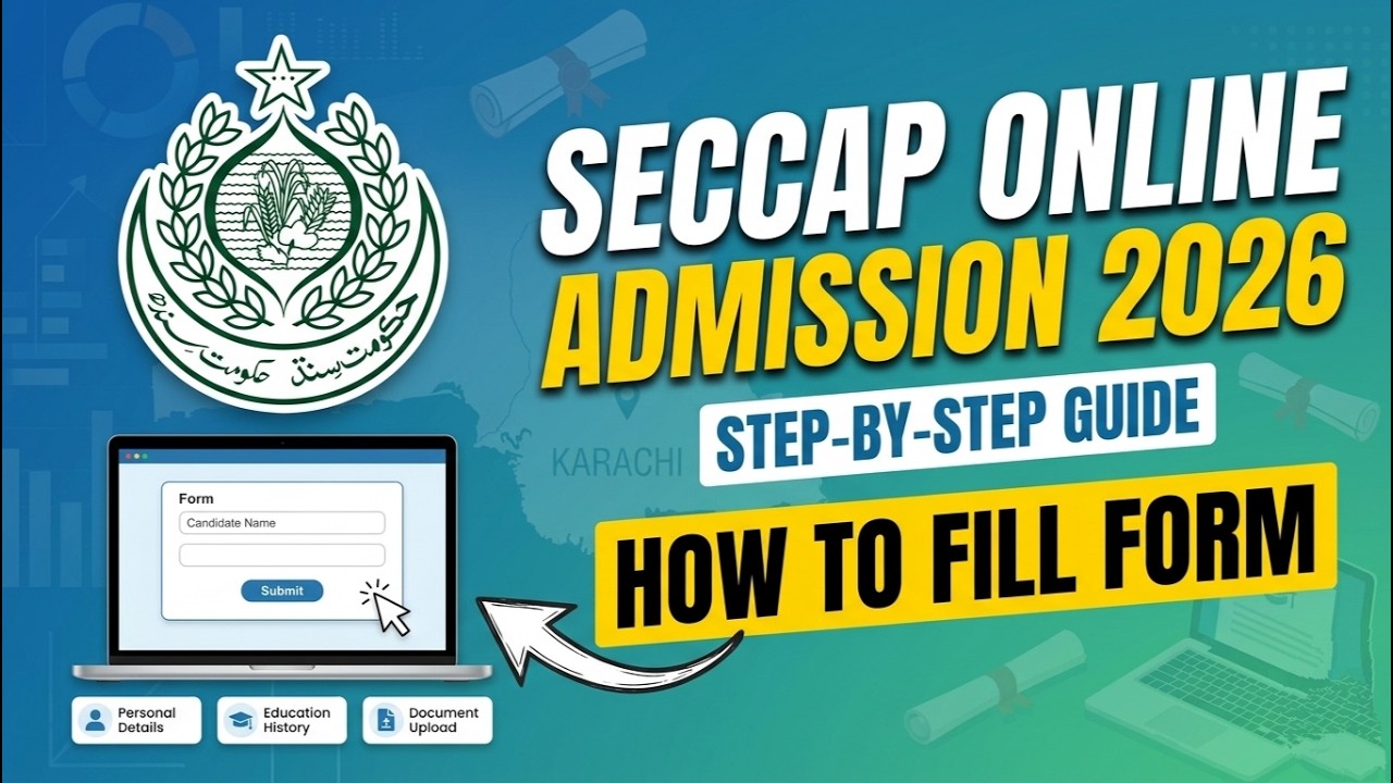 SECCAP online Admission 2026| Admission form fill up class 11 | online admission 2026