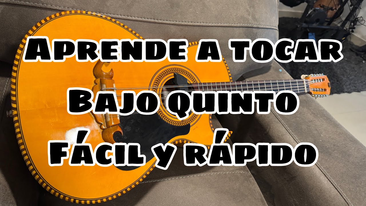 COMO TOCAR BAJOQUINTO FÁCIL