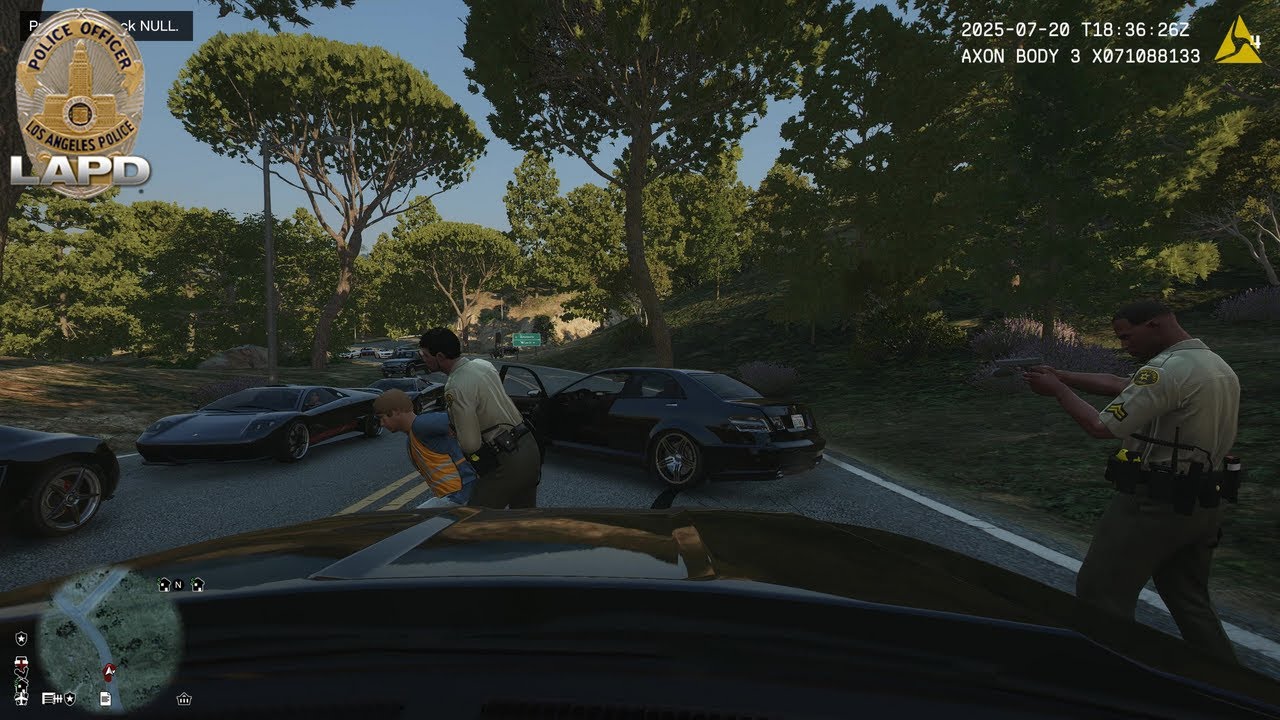 LAPD SERGEANT SHOOTS SUSPECT WITH 40MM LAUNCHER | GTA V LSPDFR [NO COMMENTARY]