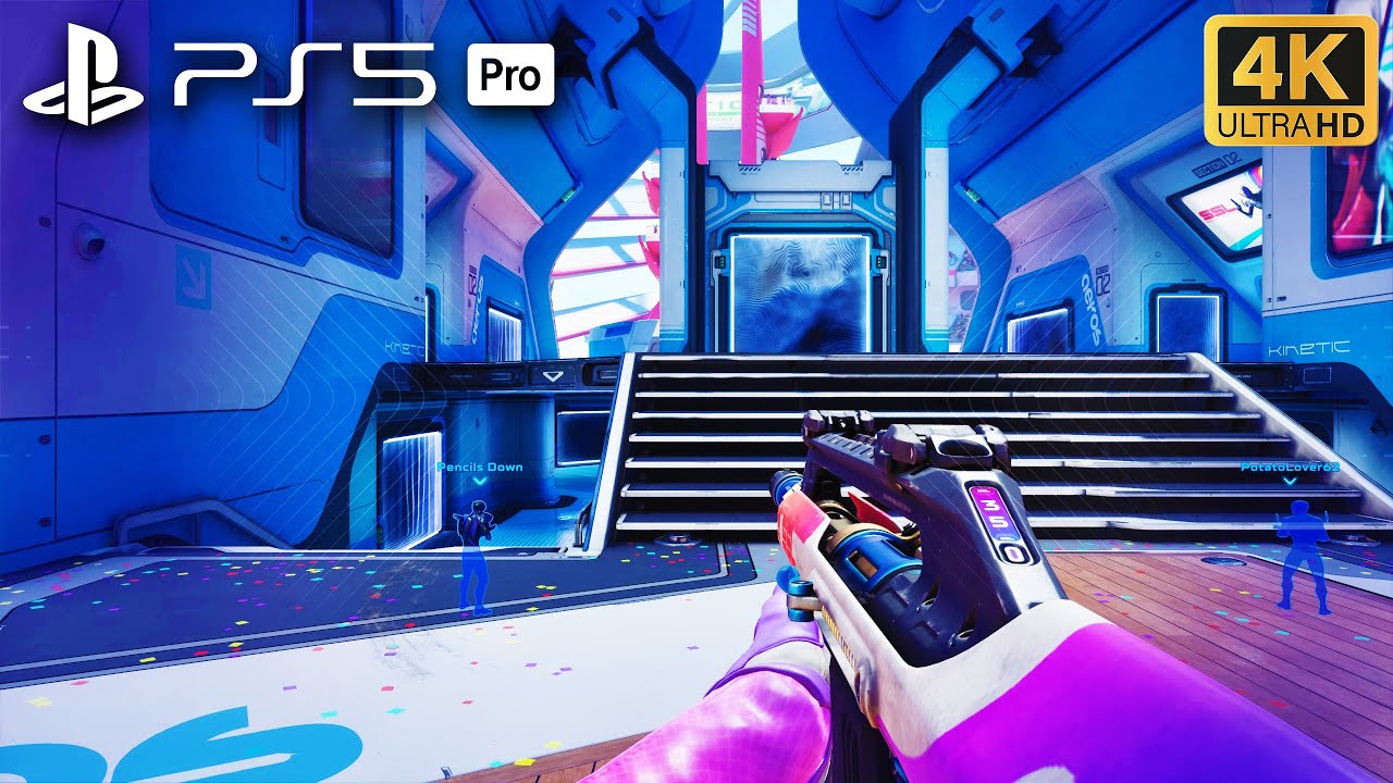 Splitgate 2 - PlayStation 5 Pro Gameplay 4K 60FPS
