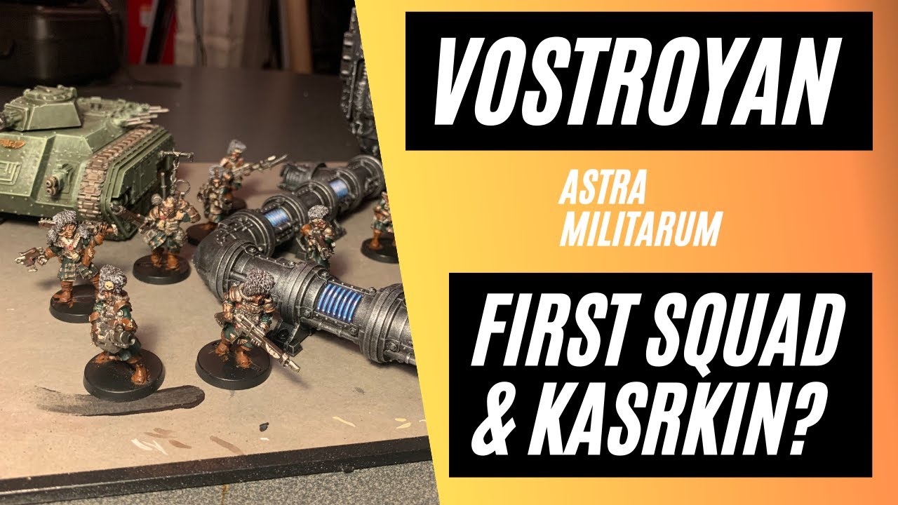 Vostroyan First-born, First-Squad - Karskin or Scions? - Malcador Defender