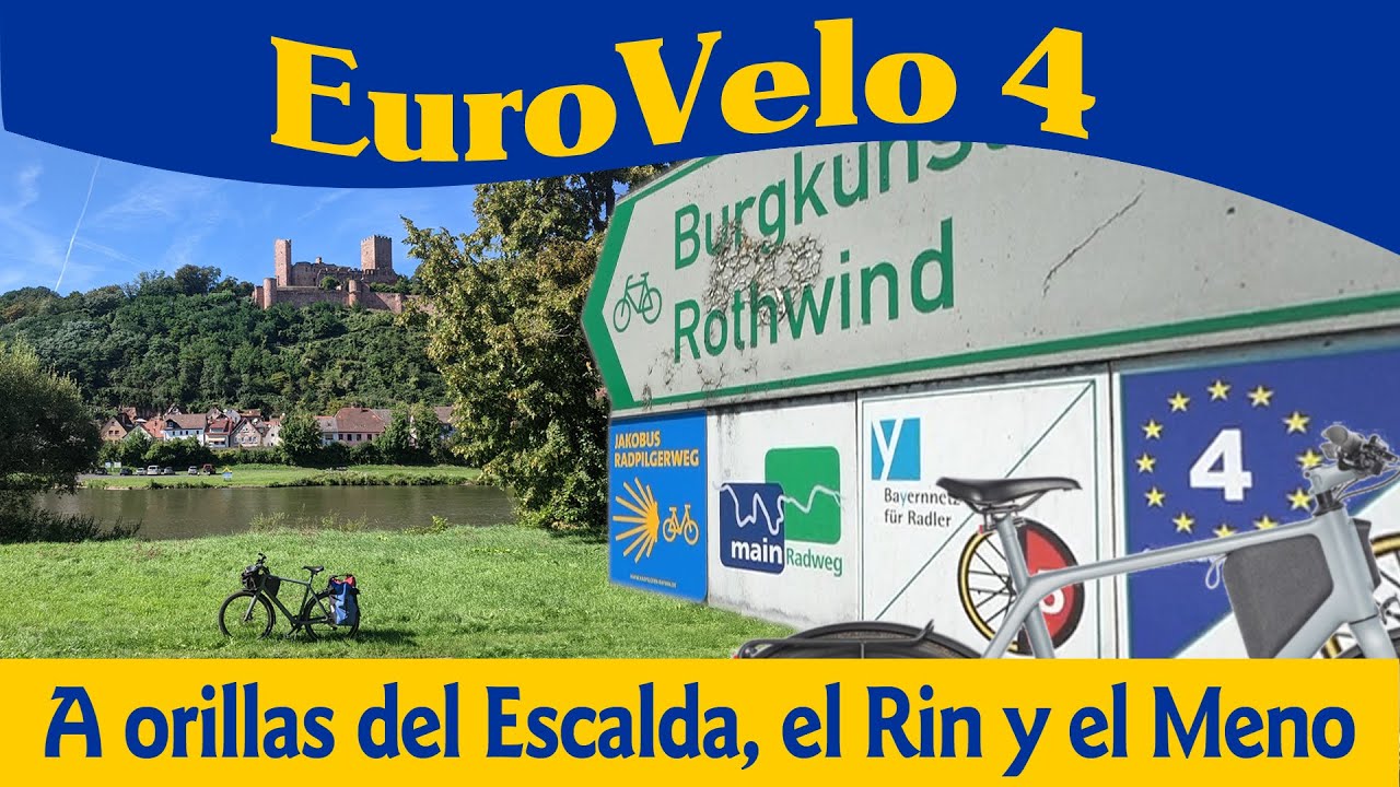 EuroVelo 4: A orillas del Escalda, el Rin y el Meno