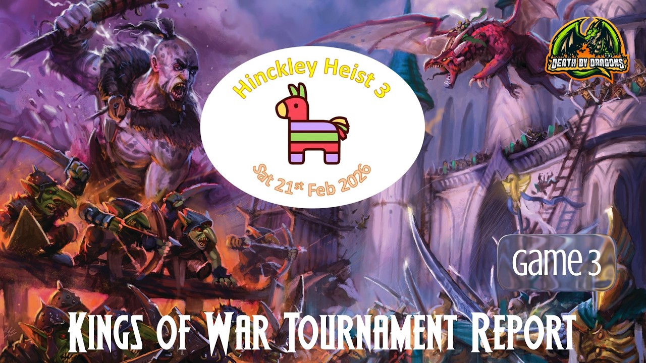 Отчет о турнире Kings of War - Гоблины против Орков