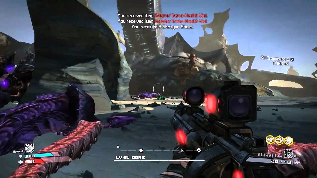Borderlands - Crawmerax Solo w/ Brick