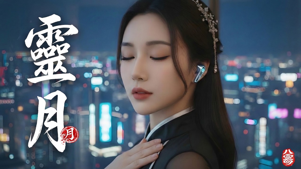 靈月 -《夢在城市跳舞》｜Dreaming in the Neon City｜霓虹像海，月色不改