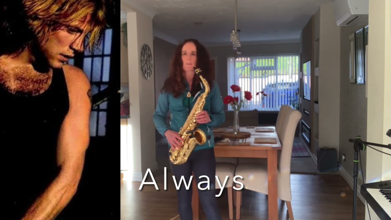 Always “Bon Jovi” saxophone cover with Yamaha Genos 