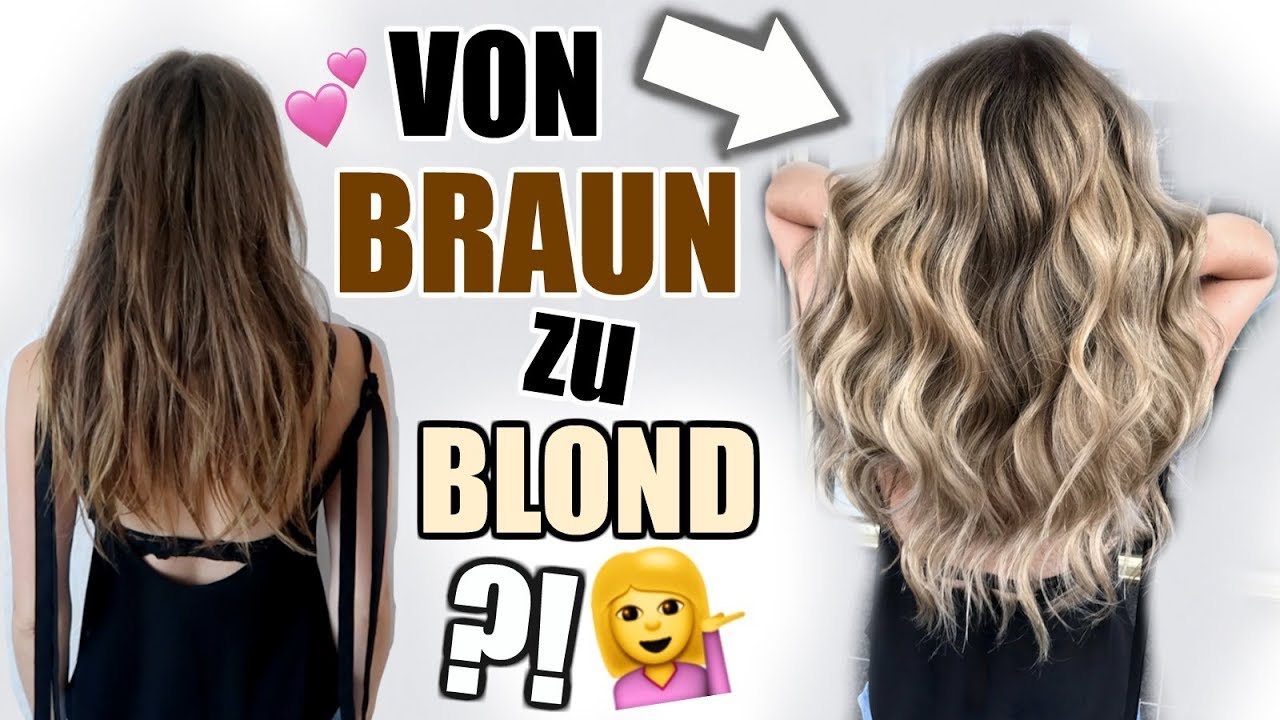 Große Veränderung! Braun zu Blond! Kommt mit zum Friseur! ♡ BarbaraSofie