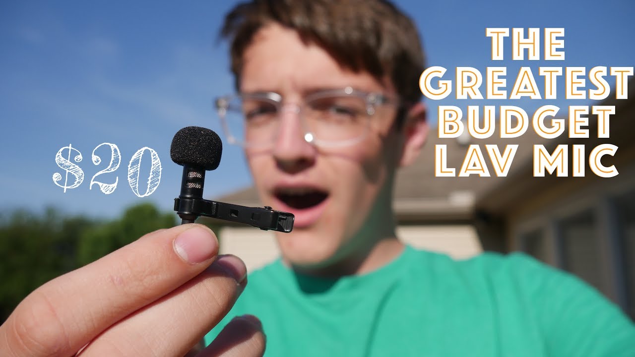 AMAZING Cheap $20 Lav Mic Review! [Purple Panda Microphone]