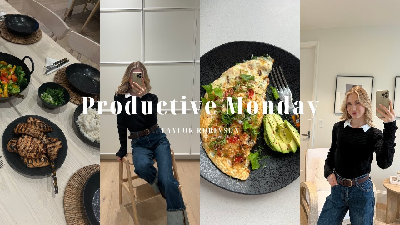 Productive Monday: My 5–9 Matters Just as Much as My 9–5, Morning Routine, Balance & Productivity