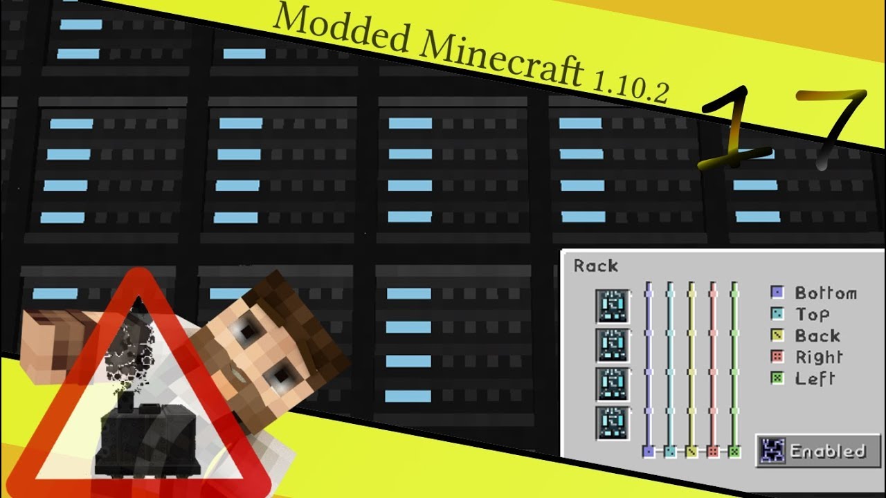Server Racks - MyRail #17 [Modded Minecraft 1.10.2] Opencomputers
