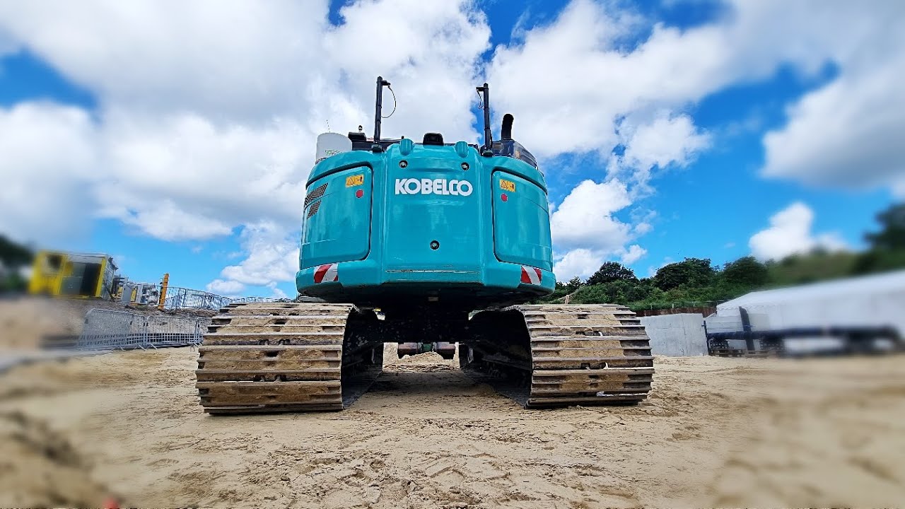 Prezentacja koparki Kobelco SK140 SRLC