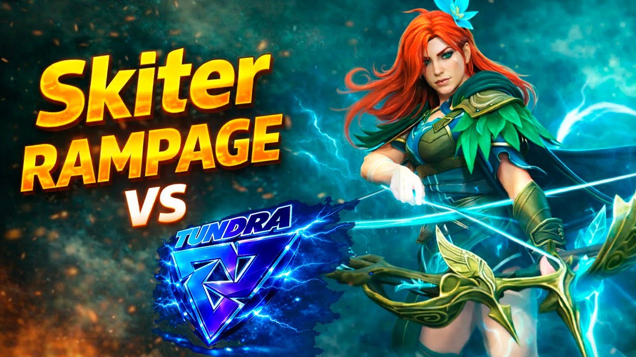 Skiter Windranger Destroy Tundra - Pro POV | Patch 7.40c