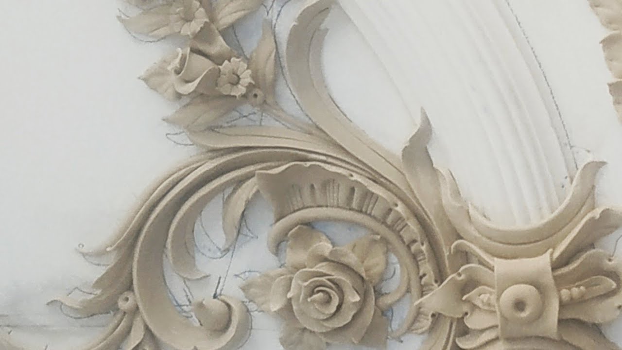 El işleri # ручная  лепнина