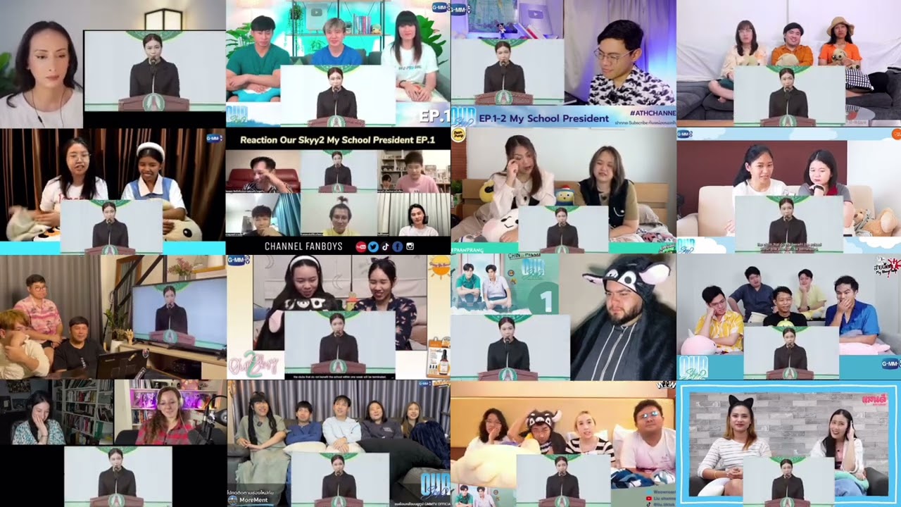 Our Skyy2 My School President แฟนผมเป็นประธานนักเรียน Reaction mashup | Chib