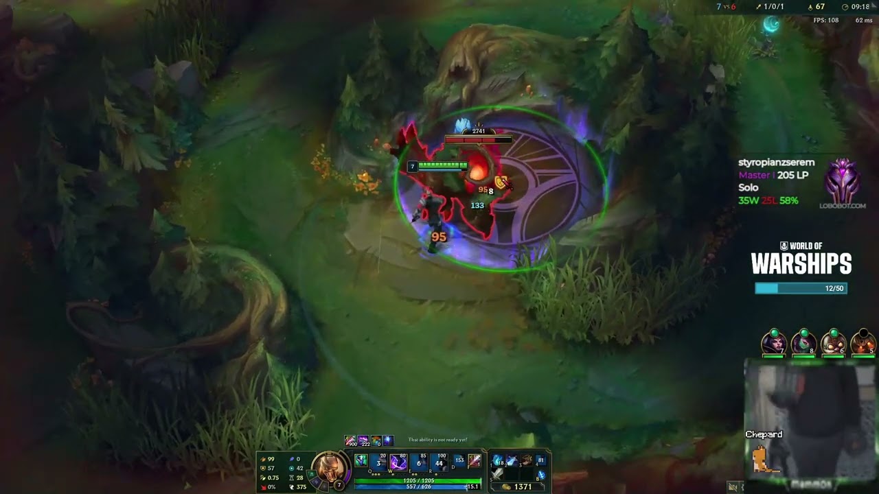 Xayoo propsuje a Nasus jungluje