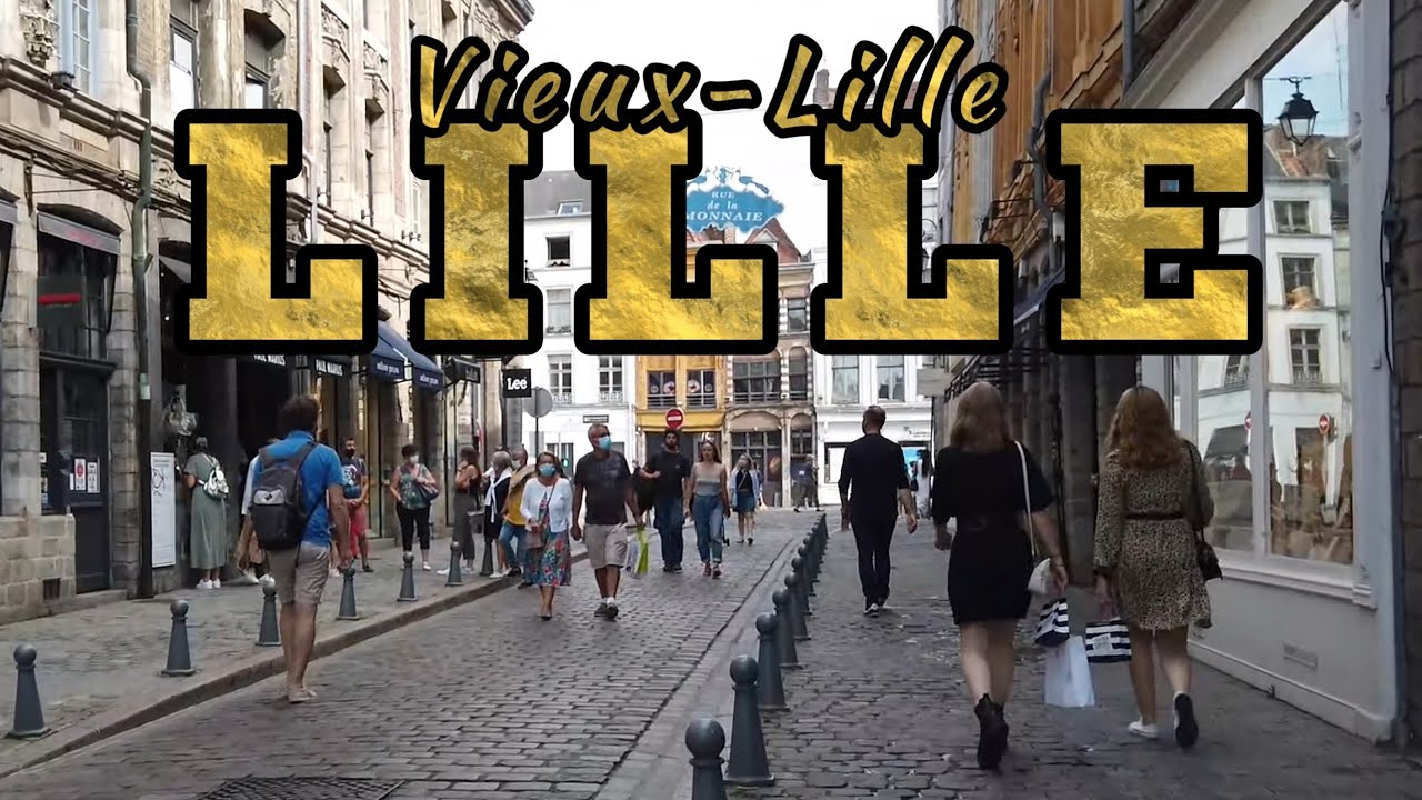 Lille, France |🇫🇷| Lille old city - Vieux-Lille walking tour