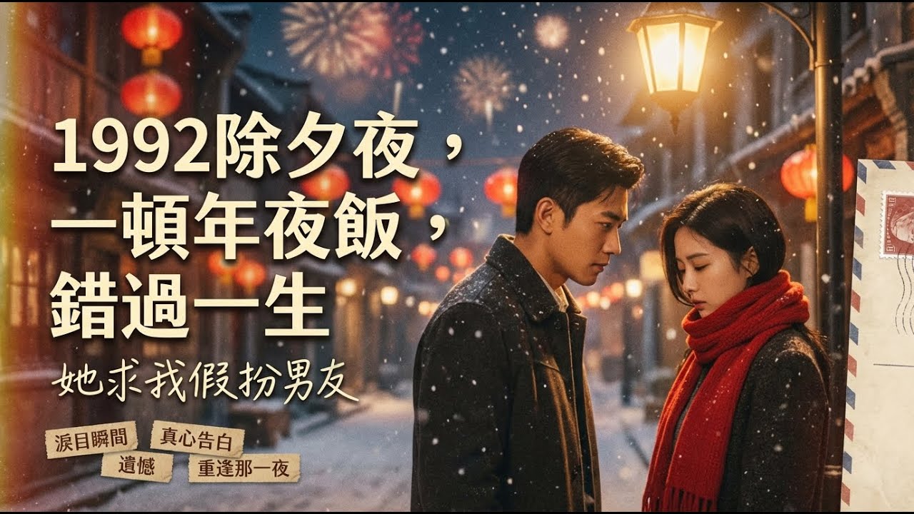 1992除夕夜，她求我假扮男友：一顿年夜饭，成了我一生的遗憾