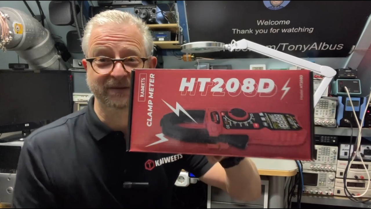 TA-0447: Kaiweets HT208D AC/DC Current Clamp Meter with Inrush - Hands On